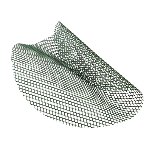 CLGarden Gitternetz 31cm rund für ø 45cm GFK Abdeckung Springbrunnen Deckel Laubschutzgitter für Wasserspiel Netz Kiesfang Blättersieb von CLGarden