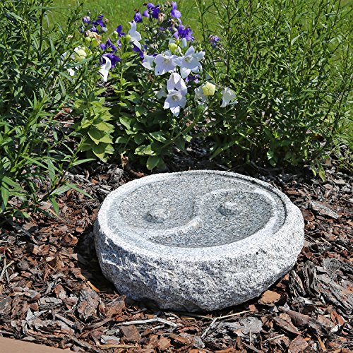 CLGarden Granit Vogeltränke M2 Vogelbad im Yin & Yang Design CLGarden Granit Vogeltränke M2 Vogelbad im Yin & Yang Design von CLGarden