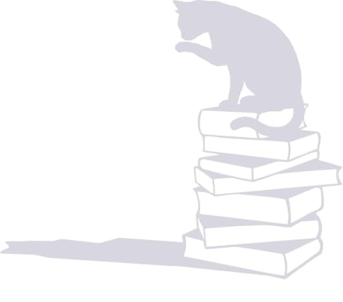 CLICKANDPRINT Aufkleber » Katze auf Büchern, 100x81,5cm, Transparent • Wandtattoo/Wandaufkleber/Wandsticker/Wanddeko/Vinyl CLICKANDPRINT Aufkleber » Katze auf Büchern, 100x81,5cm, Transparent • Wandtattoo/Wandaufkleber/Wandsticker/Wanddeko/Vinyl von CLICKANDPRINT