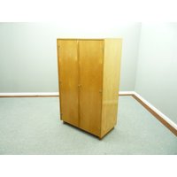 Kleiderschrank Von Wk Sozialmöbel Birkenholz 50Er Design von CLICKWERKARONGE