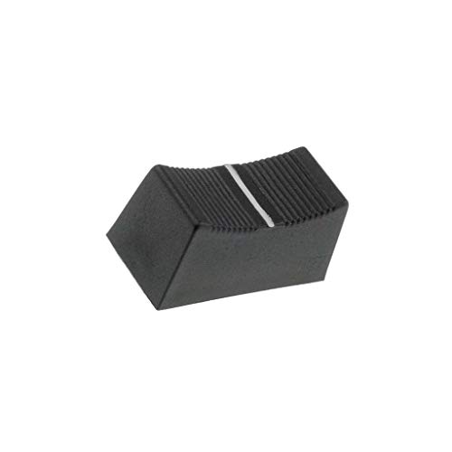 2X CS1 TYPE A BLACK Drehknopf: Schieberegler Farbe: schwarz 23x11x11mm CLIFF von CLIFF