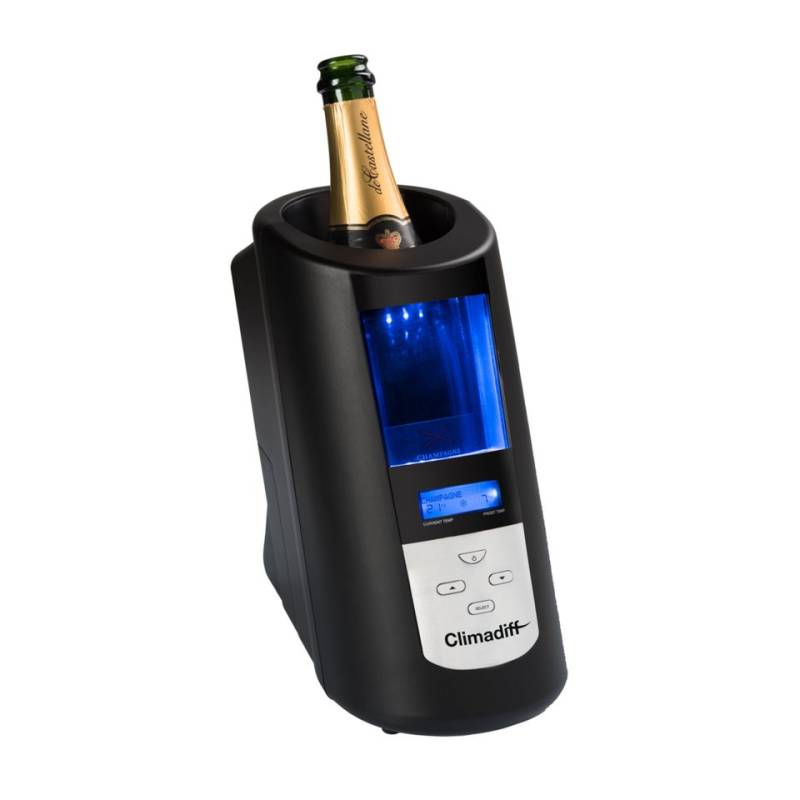 CLIMADIFF Elektrischer Weinkühler ECHANSON2, (BxTxH cm): 13,5 x 26,5 x 24,5 von CLIMADIFF