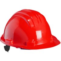 Bauhelm mit Drehverschluss rot Bauhelm mit Drehverschluss rot von CLIMAX