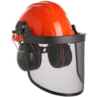Schutzarbeit Helm mit Visier und integrierten Klimakopfhörern 437 von CLIMAX