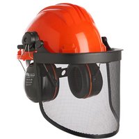 Schutzarbeit Helm mit Visier und integrierten Klimakopfhörern 437 von CLIMAX