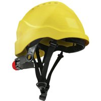 Schutzhelm mit Drehverschluss Curro gelb Schutzhelm mit Drehverschluss Curro gelb von CLIMAX