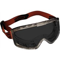 Vollsichtschutzbrille schwarz getönt, für Brillenträger Vollsichtschutzbrille schwarz getönt, für Brillenträger von CLIMAX