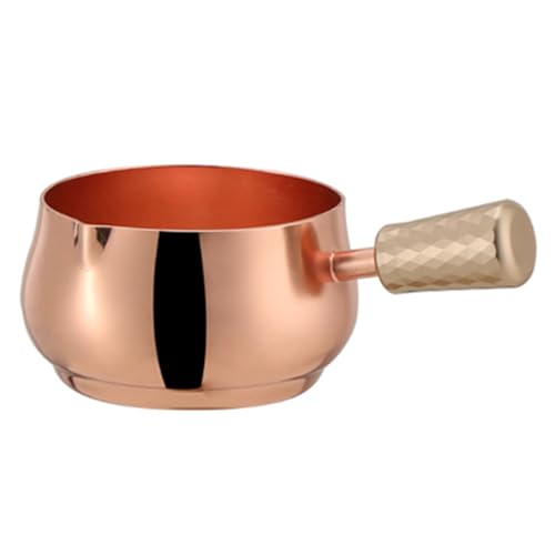 CLINGRE boutique shop uk Soßenbecher aus Edelstahl 304 – 60ml/100ml Dipbecher mit Adlerausguss, gebürstete, lasergeschweißte Gewürzschale for Restaurants Dip-Schale(Rose gold,Large) von CLINGRE boutique shop uk