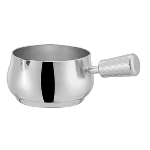 CLINGRE boutique shop uk Soßenbecher aus Edelstahl 304 – 60ml/100ml Dipbecher mit Adlerausguss, gebürstete, lasergeschweißte Gewürzschale for Restaurants Dip-Schale(Silver,Small) von CLINGRE boutique shop uk