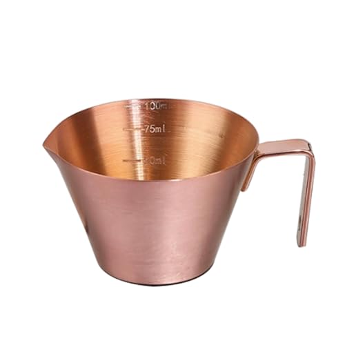 CLINGRE boutique shop uk Soßenbecher aus Edelstahl 304 mit Skala, Gewürzbecher mit Griff for Steak, BBQ, Kaffee-Dip-Schale Dip-Schale(Golden) von CLINGRE boutique shop uk