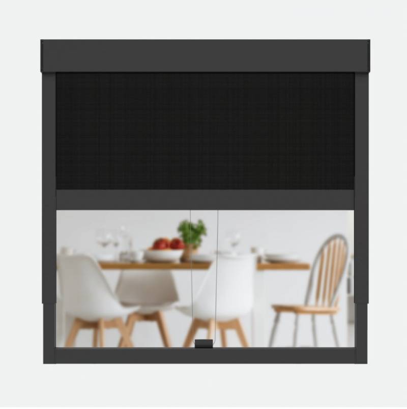 Rollo Außenrollo für Fenster gegen Hitze von CLIP'N'SHADE, CLIP`N`SHADE, blickdicht, Klemmmontage ohne Bohren, hochwertige Aluminiumprofile von CLIP`N`SHADE