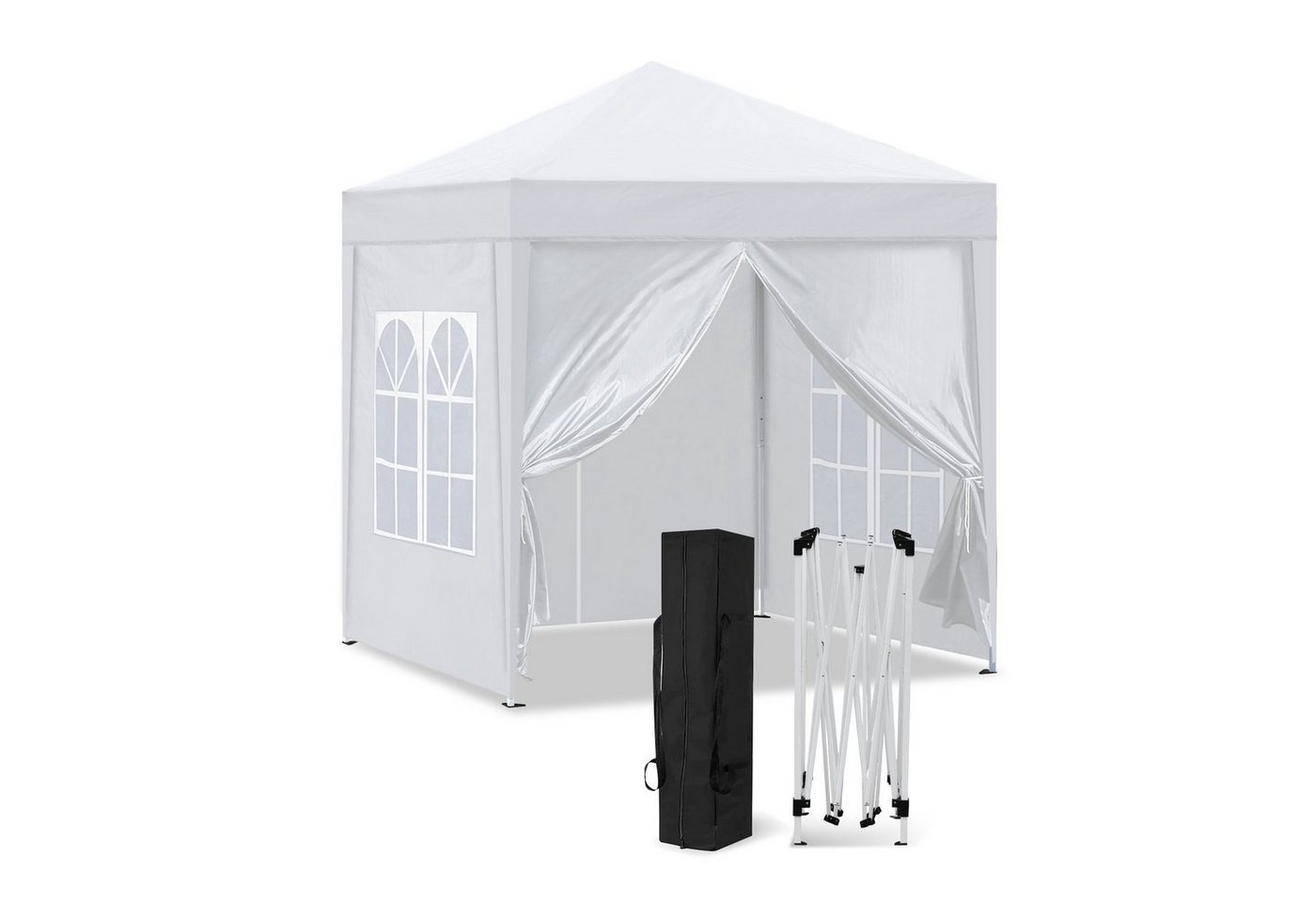 CLIPOP Faltpavillon 3x3m Gartenpavillon, Gartenzelt, Tragbare Partyzelt von CLIPOP