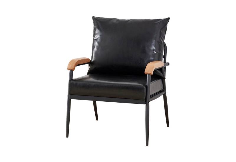 Ofcasa Relaxsessel Einzelsofa (1er Set), mit Relaxfunktion, Kunstleder Couch mit Metallbeine, 61x60x83cm von Ofcasa