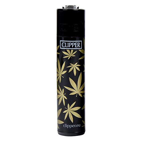 Clipper Golden Leaves Schwarz-Gold Limited Edition Limitierte Feuerzeuge Normalflamme Soft Flamme inkl. 1x Turbo Feuerzeug gratis (1) von CLIPPER / SEPILO