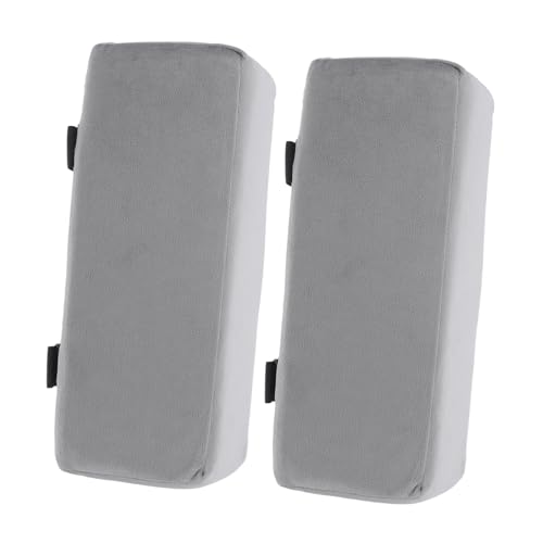 CLISPEED 1 Paar Ergonomisches Armlehnen Pad für Bürostühle Hochwertige Kissen zur Unterstützung von Arm und Ellenbogen Geeignet für Büro und Gaming Stühle Graues Design CLISPEED 1 Paar Ergonomisches Armlehnen Pad für Bürostühle Hochwertige Kissen zur Unterstützung von Arm und Ellenbogen Geeignet für Büro und Gaming Stühle Graues Design von CLISPEED