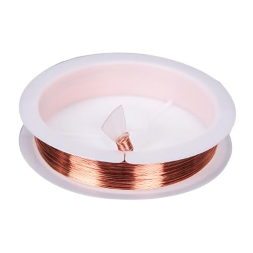 CLISPEED 1 Rolle DIY Kupferdraht Multifunktionale Basteldraht für Reed Herstellung Langlebig Flexibles Design für Kreative Projekte für Haarschmuck und Bonsai Styling von CLISPEED