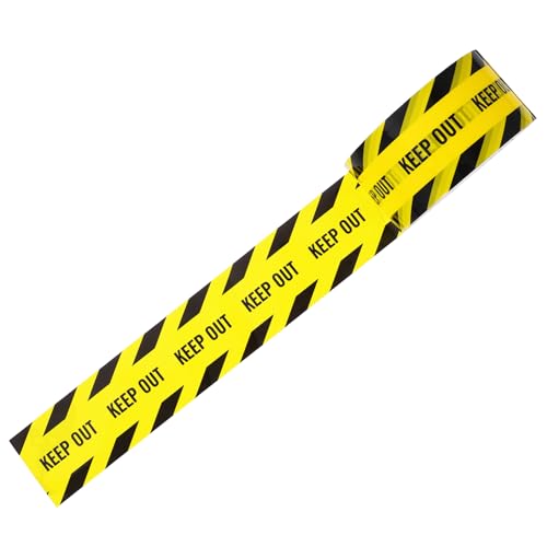 CLISPEED 1 Rolle Klebeband Sicherheitsmarkierung Selbstklebendes Warnband für Baustellen Gefährliche Bereiche Hohe Sichtbarkeit mit Schwarzem Design Langlebig CLISPEED 1 Rolle Klebeband Sicherheitsmarkierung Selbstklebendes Warnband für Baustellen Gefährliche Bereiche Hohe Sichtbarkeit mit Schwarzem Design Langlebig von CLISPEED