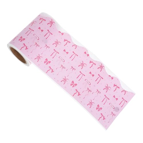 CLISPEED 1 Rolle Selbstklebende Bulletin Board Border mit Süßem Schleifen Knoten für Klassenzimmer Büro Wanddekoration Vielseitig Einsetzbar Einfache Installation Einzigartiges Design CLISPEED 1 Rolle Selbstklebende Bulletin Board Border mit Süßem Schleifen Knoten für Klassenzimmer Büro Wanddekoration Vielseitig Einsetzbar Einfache Installation Einzigartiges Design von CLISPEED