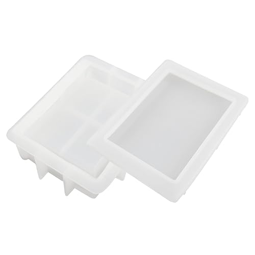 CLISPEED 1 Satz DIY Silikonform Buch Design Gießform für Aufbewahrungsboxen für Schmuck und Handwerksprojekte Einfache Anwendung und Langlebige von CLISPEED