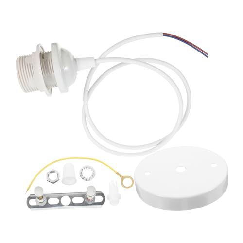 CLISPEED 1 Satz Lampenfassung mit Kabel Retro Pendelleuchten Kit Verstellbare Höhe für Stilvolle Innenräume Einfaches DIY Design Kompatibel mit Stecker und Schalter CLISPEED 1 Satz Lampenfassung mit Kabel Retro Pendelleuchten Kit Verstellbare Höhe für Stilvolle Innenräume Einfaches DIY Design Kompatibel mit Stecker und Schalter von CLISPEED