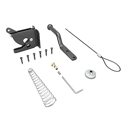 CLISPEED 1 Satz Selbstverriegelnder Gartentorverschluss Robustem Material Installieren für Gartenzaun mit Zubehör für Unkomplizierte Montage CLISPEED 1 Satz Selbstverriegelnder Gartentorverschluss Robustem Material Installieren für Gartenzaun mit Zubehör für Unkomplizierte Montage von CLISPEED