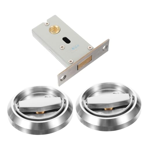 CLISPEED 1 Satz Unsichtbares Türschloss Pocket Door Lock mit Verstecktem Griff für Verschiedene Türen Langlebig und für Zuhause oder Büro von CLISPEED