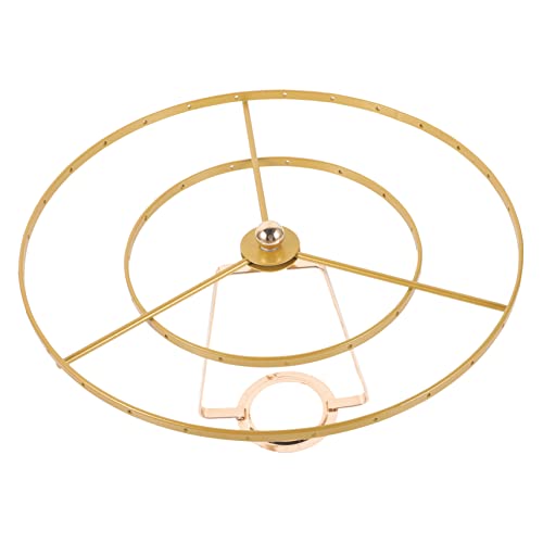 CLISPEED 1 Satz Vintage Metallrahmen für Lampenschirm DIY Tischlampe Dekorativer Aufhängungsrahmen für Vielseitige Lampenstile Rostbeständig für Gestaltung von CLISPEED