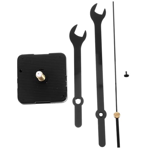 CLISPEED 1 Satz Wanduhr Mechanismus Reparatur Set DIY Uhrwerk mit Leisen Zeigern Durchmesser Langlebige Materialien für Moderne Wanduhren für Kreative Bastelprojekte von CLISPEED