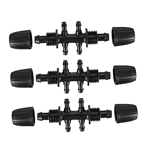 CLISPEED 1 Satz Wasseranschlussadapter Teiliges für Bewässerungssysteme Pom Material Einfache Installation für Garten und Landwirtschaft von CLISPEED