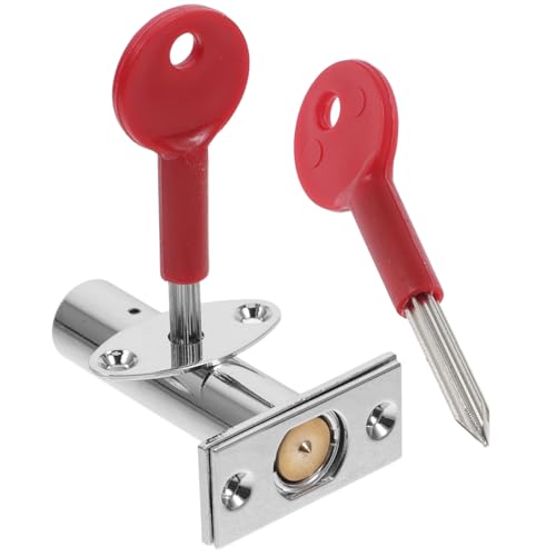 CLISPEED 1 Satz Zylinder Mortise Schloss für Feuerwehrtüren und Rohrbrunnen mit Schlüssel Sicherheitslösung für Rohrleitungen und Langlebig und Benutzerfreundlich CLISPEED 1 Satz Zylinder Mortise Schloss für Feuerwehrtüren und Rohrbrunnen mit Schlüssel Sicherheitslösung für Rohrleitungen und Langlebig und Benutzerfreundlich von CLISPEED