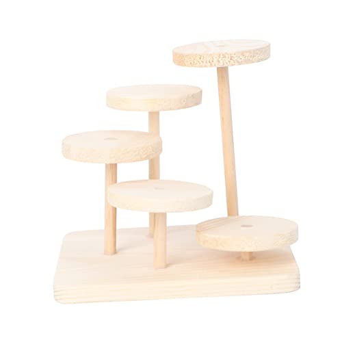CLISPEED 1 Stück Hamster Kletterspielzeug aus Holz Kletterplattform für Kleine Haustiere Wie Hamster Mäuse Ratten und und Tierfreundlich von CLISPEED