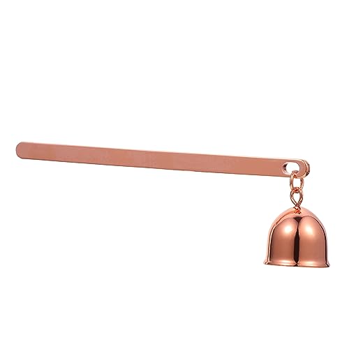 CLISPEED Kerzenlöscher aus Metall Langer Griff Sicheres Löschen Kerzenzubehör für Zuhause Dochtabdeckung für Hochzeiten und Partys von CLISPEED