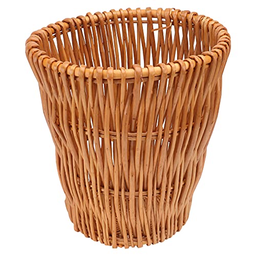 CLISPEED 1 Stück Wickelkorb aus Rattan Umweltfreundlicher Abfallbehälter für Badezimmer und Wohnräume Design Vielseitig Einsetzbar als Aufbewahrungskorb CLISPEED 1 Stück Wickelkorb aus Rattan Umweltfreundlicher Abfallbehälter für Badezimmer und Wohnräume Design Vielseitig Einsetzbar als Aufbewahrungskorb von CLISPEED