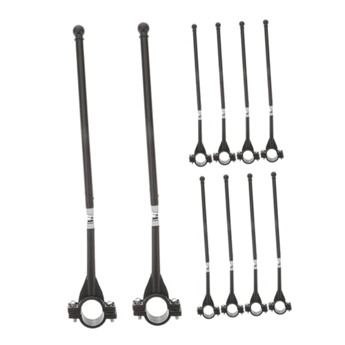 CLISPEED 10 Stück Fahrrad Fahnenmasten für Kleine Fahnen Lenkerhalterung für Fahrradzubehör Langlebig und Praktisch für und Sichtbarkeit Beim Radfahren von CLISPEED