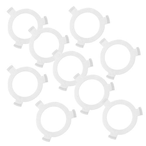 CLISPEED 10 Stück Lampenfassung Adapter Ring Kompakter Lampensockel Adapter aus Kunststoff Universeller LED Glühbirnen Halter Ersatz für Einfache Montage und Vielseitige CLISPEED 10 Stück Lampenfassung Adapter Ring Kompakter Lampensockel Adapter aus Kunststoff Universeller LED Glühbirnen Halter Ersatz für Einfache Montage und Vielseitige von CLISPEED