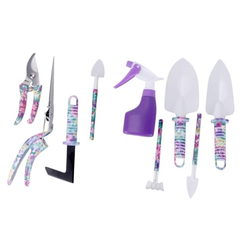 CLISPEED 10 Stück Robustes Gartengeräte Set Langlebige Handwerkzeuge zum Pflanzen Graben und Lockern von Erde für Gartenpflege und Bepflanzung CLISPEED 10 Stück Robustes Gartengeräte Set Langlebige Handwerkzeuge zum Pflanzen Graben und Lockern von Erde für Gartenpflege und Bepflanzung von CLISPEED