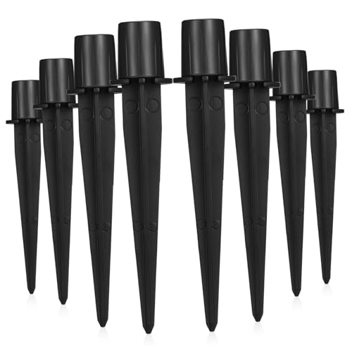 CLISPEED 10 Stück Teiliges Aluminium Erdspieß für Solarlampen Außen Robuste Garten Bodenspieße Einfache Installation Glatte Oberfläche Vielseitig für Party Hochzeit Outdoor Beleuchtung von CLISPEED