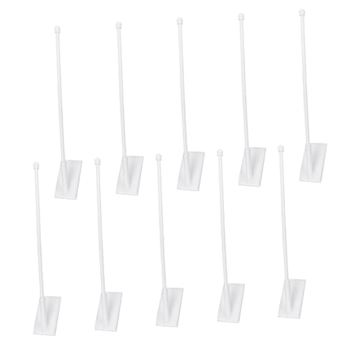 CLISPEED 10 Stück Teiliges Auto Fenster Fahnenmast Tragbarer Saugnapf Fahnenhalter für Outdoor Banner Robust und Langlebig Geeignet für Autofenster Dekoration Einfach zu Befestigen von CLISPEED