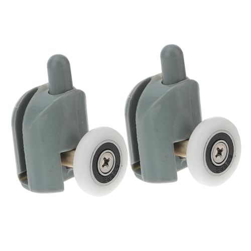 CLISPEED 10 Stück Teiliges Duschtürrollen für Duschkabine Geräuschlose Pulley Wheels Langlebige Schiebetür laufrollen Installieren Robustes Badzubehör von CLISPEED
