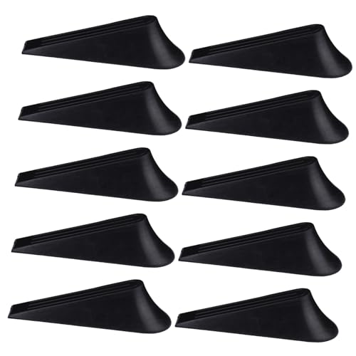 CLISPEED 10 Stück Teiliges Gummi Türkeil Rutschfester Türstopper für Haus Sicherer Türkeil aus Langlebigem Gummi Geeignet für Fliesen Teppich Parkett Holz und Glastüren CLISPEED 10 Stück Teiliges Gummi Türkeil Rutschfester Türstopper für Haus Sicherer Türkeil aus Langlebigem Gummi Geeignet für Fliesen Teppich Parkett Holz und Glastüren von CLISPEED