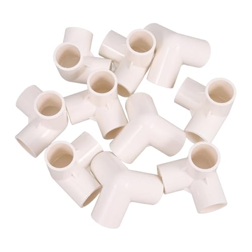 CLISPEED 10 Stück Teiliges PVC Rohrverbinder mit Dichtem Einfacher Installation Wasserdichtem Schlauchadapter für Vielseitige Wasser und Bewässerungssysteme CLISPEED 10 Stück Teiliges PVC Rohrverbinder mit Dichtem Einfacher Installation Wasserdichtem Schlauchadapter für Vielseitige Wasser und Bewässerungssysteme von CLISPEED