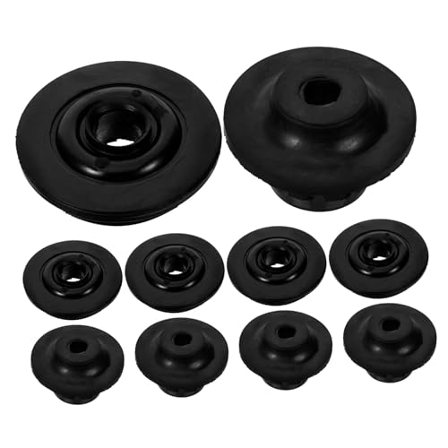 CLISPEED 10 Stück Teiliges Radiator Gummi Puffer Langlebige Kühlerhalterung für SUV Schwingungsdämpfend Geräuscharm Optimaler Schutz und Halterung für Autokühler von CLISPEED