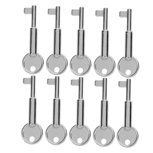 CLISPEED 10 Stück Teiliges Robuster Metall not aus schlüssel für Feuerwehralarme Einfaches Zurücksetzen von Alarmtastern Ersatz Reset Taste für Haus Büro und Außenbereich CLISPEED 10 Stück Teiliges Robuster Metall not aus schlüssel für Feuerwehralarme Einfaches Zurücksetzen von Alarmtastern Ersatz Reset Taste für Haus Büro und Außenbereich von CLISPEED