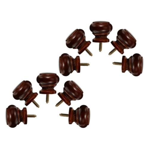 CLISPEED 10 Stück Teiliges Runde Holzschrankgriffe Selbstbohrend Stabile Massivholz Möbelknöpfe für Küchen Kleiderschränke Komfortable Rundform Einfache Montage Natürlicher Holzlook CLISPEED 10 Stück Teiliges Runde Holzschrankgriffe Selbstbohrend Stabile Massivholz Möbelknöpfe für Küchen Kleiderschränke Komfortable Rundform Einfache Montage Natürlicher Holzlook von CLISPEED