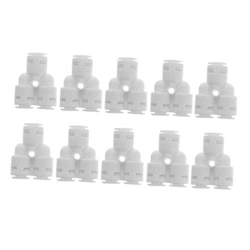 CLISPEED 10 Stück Teiliges Schnellverbinder Wasserfilter Adapter Y form Wasserhahn Anschluss für Haushalts wasserreiniger Zubehör Langlebig und Einfach zu Montieren CLISPEED 10 Stück Teiliges Schnellverbinder Wasserfilter Adapter Y form Wasserhahn Anschluss für Haushalts wasserreiniger Zubehör Langlebig und Einfach zu Montieren von CLISPEED
