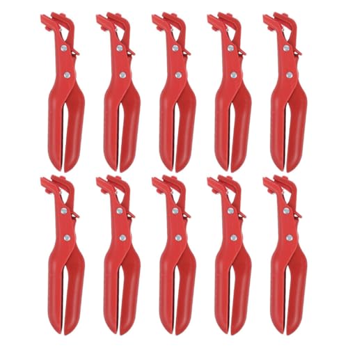 CLISPEED 10 Stück Teiliges Silikon Hitzebeständiger Küchenclip Verbrennungs Plattenhalter für Heiße Gerichte Vielseitiger Greifer für Mikrowelle Grill und Kochen CLISPEED 10 Stück Teiliges Silikon Hitzebeständiger Küchenclip Verbrennungs Plattenhalter für Heiße Gerichte Vielseitiger Greifer für Mikrowelle Grill und Kochen von CLISPEED