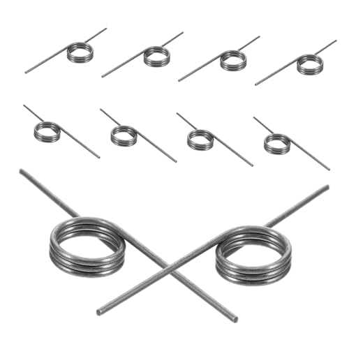 CLISPEED 10 Stück Teiliges Torsionsfedern für Abfalleimer Robuste und Langlebige Ersatzfedern für Mülltonnen Einsetzbar für Verschiedene Modelle von CLISPEED
