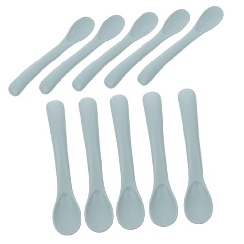 CLISPEED 10 Stück Teiliges Weiche Fütterlöffel Flexibles Design frei Ergonomisch für Kleinkinder Lernbesteck Jungen Mädchen Geeignet CLISPEED 10 Stück Teiliges Weiche Fütterlöffel Flexibles Design frei Ergonomisch für Kleinkinder Lernbesteck Jungen Mädchen Geeignet von CLISPEED
