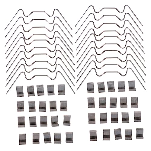 CLISPEED 100 Stück Gewächshaus Klammern Robuste Fixierung für Glasrahmen Überlappung Clips für Hohlkammerplatten und Gewächshäuser CLISPEED 100 Stück Gewächshaus Klammern Robuste Fixierung für Glasrahmen Überlappung Clips für Hohlkammerplatten und Gewächshäuser von CLISPEED