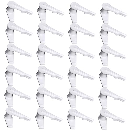 CLISPEED 100 Stück Rotierbare Lampenschirm Clips Professionelle Deckenlampen Halterungen Lichtabdeckung Fixierclips für Einfache Installation und Nutzung CLISPEED 100 Stück Rotierbare Lampenschirm Clips Professionelle Deckenlampen Halterungen Lichtabdeckung Fixierclips für Einfache Installation und Nutzung von CLISPEED